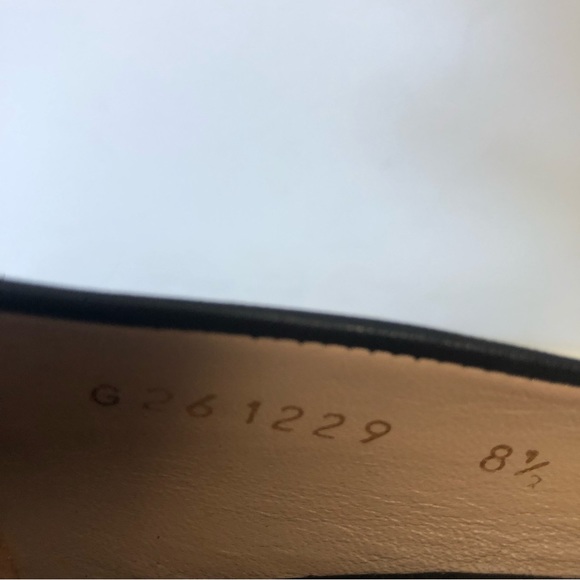 Stuart Weitzman Black Gamma 70 Two Tone Leather Point Toe Heel Pump Size 8.5 - Picture 11 of 11